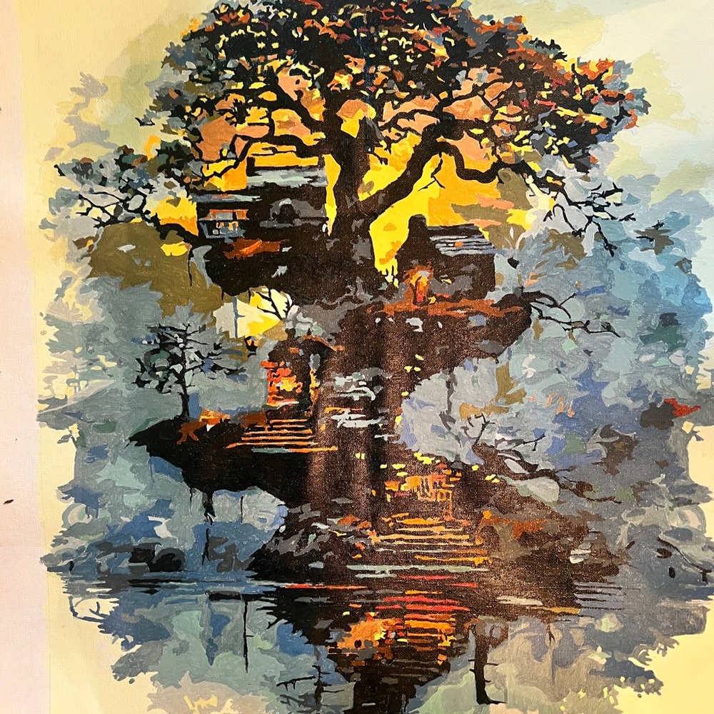 🌺🌺SOLD🌺🌺. Tree Living PBN Painting